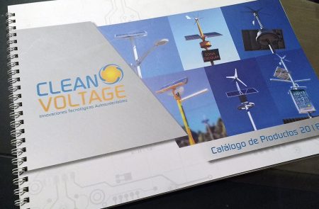 Diseño e Impresión Catálogo de Productos, Clean Voltage