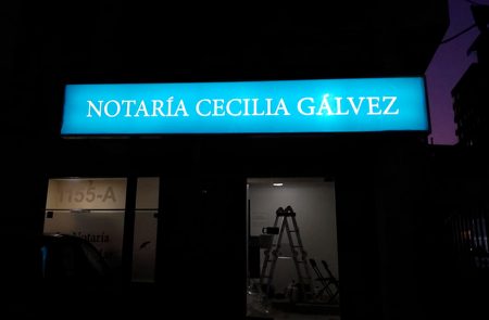 Habilitacion de Oficinas, Notaria Cecilia Galvez