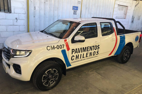 Rotulacion Vehicular, Great Wall Wingle 7, Pavimentos Chilenos