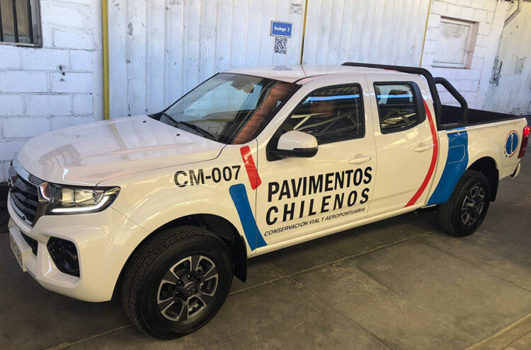 Rotulacion Vehicular, Great Wall Wingle 7, Pavimentos Chilenos